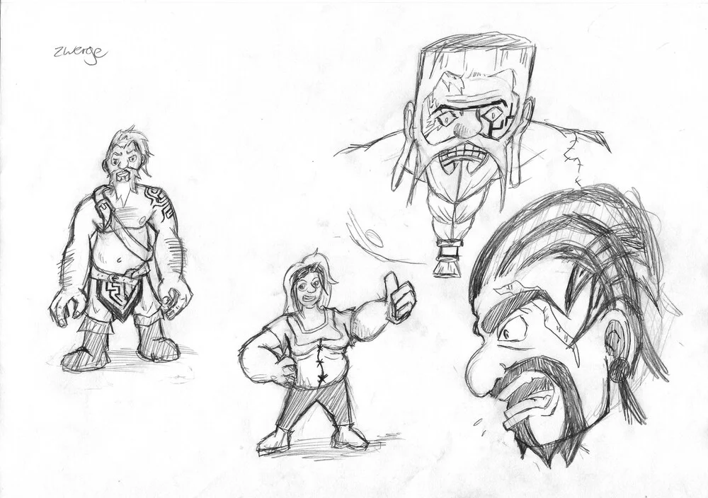 Concept Art Dwarves